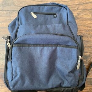 Fisher-Price Backpack Diaper Bag, Blue
